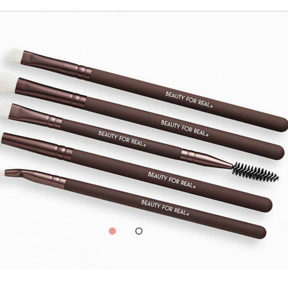 Beauty For Real Perfect Precision 1- Brush Set  5 ct - NEW - Picture 2 of 5